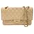 Chanel Timeless Beige Leder  ref.1359943