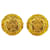 Timeless Chanel CC Dourado Banhado a ouro  ref.1360068