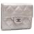 Chanel Matelassé Silvery Leather  ref.1360085