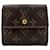 Portafoglio vintage Louis Vuitton Monogram marrone piccolo  ref.1360532