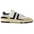 Sneakers basse Clay - Lanvin - Pelle - Bianco/Black Vitello simile a un vitello  ref.1360688