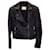 Balmain Veste Biker Pierre Balman en Cuir Noir  ref.1360692