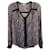 Blusa Diane Von Furstenberg com estampa de cobra em poliéster cinza  ref.1360733