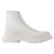 Tread Slick Sneakers - Alexander Mcqueen - White - Leather  ref.1360791