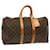 Louis Vuitton Monograma Keepall 45 Boston Bag M41428 Autenticação de LV 72381 Lona  ref.1361058
