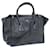 PRADA Hand Bag Leather 2way Blue Auth yk11955  ref.1361065
