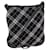 BURBERRY Nova Check Blue Label Shoulder Bag Canvas Black Auth ki4402 Cloth  ref.1361160