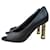 Chanel Black Leather Peep Toe Pumps  ref.1361195