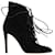 Gianvito Rossi Lace-Up Heeled Boots in Black Suede  ref.1361283