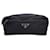 Prada Tessuto Re-Nylon Saffiano Travel Pouch in Black Nylon Cloth  ref.1361291