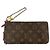 Louis Vuitton UNGEWÖHNLICHE STOFFBRIEFTASCHE Braun