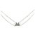 Chanel Silver 18Collana K Coco Crush in oro bianco e diamanti Argento