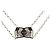 Chanel Silver 18Collana K Coco Crush in oro bianco e diamanti Argento - vista 2