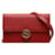 Gucci Red Interlocking G Wallet On Chain Leather Pony-style calfskin  ref.1361393