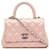 Chanel Pink Extra Mini Iridescent Caviar Coco Handle Bag Leather  ref.1361399