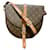 LOUIS VUITTON Chantilly GM bag Caramel Dark brown Monogram Leather Cloth  ref.1361479