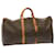 Louis Vuitton Monogram Keepall 55 Boston Bag M41424 LV Auth 70995 Cloth  ref.1361554