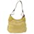 PRADA Shoulder Bag Leather Yellow Auth ki4389  ref.1361603