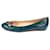 Christian Louboutin Ballet flats Green Patent leather  ref.1361646