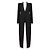 Alexander McQueen Satin Lapel Tailcoat