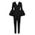 Macacão Roksanda Margot de mangas flare em preto. Poliéster  ref.1361693