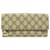 Gucci GG Supreme Charm Long Wallet Canvas Long Wallet 212104 in excellent condition Cloth  ref.1361736