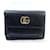 Gucci Mini portefeuille en cuir Portefeuille à trois volets Portefeuille court en cuir 523277 en bon état  ref.1361750