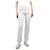 Frame Denim Jeans retos de cintura média Cream Le Slouch - tamanho Reino Unido 8 Cru Algodão  ref.1361788