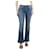 Golden Goose Blue slim-leg flared jeans - size UK 10 Cotton  ref.1361789