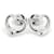 Pendientes Tiffany & Co Platinum con forma de corazón abierto Pendientes de metal en excelentes condiciones  ref.1361914