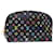 LOUIS VUITTON Monograma Pochette Multicolor Bolsa Cosmética M47355 Autenticação de LV 71671 Preto  ref.1362094