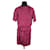 Isabel Marant Bordeaux dress Dark red Synthetic  ref.1362176