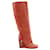 Maison Martin Margiela Leather boots Red  ref.1362202
