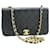 Wallet On Chain Portafoglio Chanel su catena Nero Pelle  ref.1362439