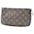 Louis Vuitton Pochette Accessoires Brown Cloth  ref.1362474