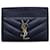 SAINT LAURENT Navy blue Leather  ref.1362610