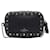 Valentino Studded Leather Crossbody Bag Black Pony-style calfskin  ref.1362635