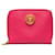 Versace Zippy-Geldbörse aus Leder mit Medusa-Muster Pink Kalbähnliches Kalb  ref.1362637