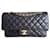 Timeless Chanel klassische schwarze Tasche Leder  ref.1362758