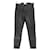 L'Agence Jeans skinny a vita alta corti e rivestiti Agence Margot Nero Modale  ref.1362861