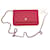 Wallet On Chain Chanel Handbags Pink Lambskin  ref.1362866