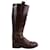 Ann Demeulemeester Leather boots Brown  ref.1362880