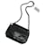 Chanel Crossbody Bag Black Silver hardware Leather  ref.1362926