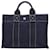 Hermès cabas Toile Bleu Marine  ref.1363065