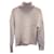 Rollkragenpullover Gigi mit Zopfmuster aus elfenbeinfarbenem Kaschmir von Nili Lotan Weiß Roh Wolle  ref.1363125