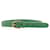 GUCCI Ceintures T.cm 70 Cuir Vert  ref.1363146