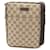 Gucci GG Canvas Flat Messenger Bag Canvas Crossbody Bag 123000 in good condition Cloth  ref.1363214