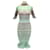 Autre Marque NON SIGNE / UNSIGNED  Dresses T.US 1 polyester Green  ref.1363373