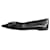 Valentino Black vlogo leather flat shoes - size EU 37  ref.1363576