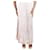 Missoni Falda larga rosa con adornos de lentejuelas - talla UK 14 Viscosa  ref.1363577
